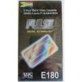 Pulse 3 hour blank video cassette *sealed*