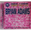 16 Big hits made famous by Bryan Adams cd