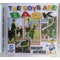 The boys are back, cricket anthems cd