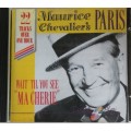Maurice Chevalier`s Paris cd