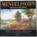 Mendelssohn Violin concerto cd