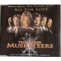 The three musketeers - All for love cd