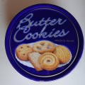 Butter cookies tin