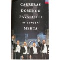 Carreras Domingo Pavarotti in concert tape