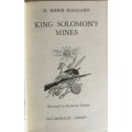 King Solomon`s mines by H Rider Haggard