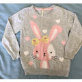 Bunny rabbit applique cotton jumper, 5-6 years