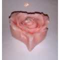 Lavender Scented Rose Heart Candle