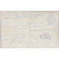 GREAT BRITAIN WHITE NOTE £5 1949 LONDON P344 F