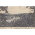 Postcard circa early 1900 - THE DON RIVER, NEAR TORONTO. POSTMARK: TORONTO STATION 1906