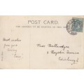 Postcard circa early 1900 - CLOUD AND SEASCAPE. POSTMARK: PEEBLES 1902