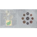1994 SOUTH AFRICA BRILLIANT UNCIRCULATED COIN SET 1994