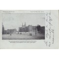 BOER WAR BELGIUM POSTCARD - TRANSVAAL SERIES NEW PALACE OF JUSTICE, PRETORIA  - USED 1902