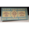 SOUTH AFRICA BOOKLET OF 6d CHRISTMAS STAMPS - PREVENT TB - 1947 - UNEXPLODED