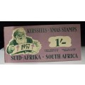 SOUTH AFRICA BOOKLET OF 1/- CHRISTMAS STAMPS - PREVENT TB - 1957 - UNEXPLODED