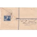UNION OF S.A. POSTAL HISTORY - REGISTERED LETTER `BERGVLEI 1952 - SEE SCANS