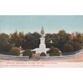 SOUTH AFRICA  POSTCARD EARLY 1900 - KIMBERLEY, CECIL JOHN RHODES MONUMENT