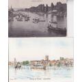 2 X HENLEY ON THAMES POSTCARDS -1907 & 2005