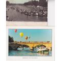2 X HENLEY ON THAMES POSTCARDS -1904 & 2005