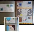 GERMANY BALLOON FLIGHT COVER COLLECTION IN ALBUM - 100 COVERS 1963-1965 - SEE SCANS
