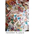 **KILOWARE!!!** 600+ Grams OF STAMPS. ON- AND OFF-PAPER ***2500+*** STAMPS - SEE DESCRIPTION
