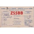 ONLY R10! UNION OF SOUTH AFRICA - AMATEUR RADIO CARD 1949