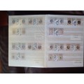 1981 ROYAL WEDDING STAMP COLLECTION IN STOCK BOOK - GUTTER PAIRS OF COMMONWEALTH STAMPS