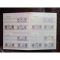 1981 ROYAL WEDDING STAMP COLLECTION IN STOCK BOOK - GUTTER PAIRS OF COMMONWEALTH STAMPS