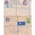 Starting at R10.  SOUTH AFRICA - 14x Registered covers  - South Africa