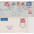 STARTING AT R15!!  SOUTH AFRICA - 7 COVERS/FDC`S