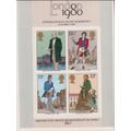 GREAT BRITAIN PRESENTATION PACK - THE CIVIL WAR 1642-51 ROYAL MAIL STAMP SET & LONDON 81 M/S