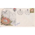 3 X SOUTH AFRICA SIGNED COVERS - WELKOM GOLD FESTIVAL, KIRSTENBOSCH & ORANGE RIVER FISH TUNNEL