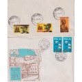 6 X SOUTH AFRICA COVERS - DIFFERENT EVENTS & COMMEMORATIONS