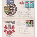 6 X SOUTH AFRICA COVERS - DIFFERENT EVENTS & COMMEMORATIONS