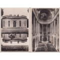 STARTING AT R10!  2 X POSTCARDS CIRCA EARLY 1900 - SCENES OF VERSAILLES, FRANCE  - SEE SCANS