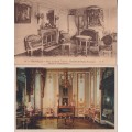 STARTING AT R10!  2 X POSTCARDS CIRCA EARLY 1900 - SCENES OF VERSAILLES, FRANCE  - SEE SCANS