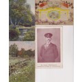 STARTING AT R10!  4 X POSTCARDS CIRCA EARLY 1900 - VARIOUS - SEE SCANS