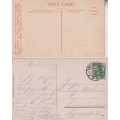 STARTING AT R10!  2 X POSTCARDS CIRCA EARLY 1900 - GERMANY - SEE SCANS