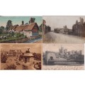 STARTING AT R10! 4 X POSTCARDS CIRCA EARLY 1900 - GREAT BRITAIN - SEE SCANS