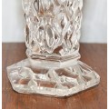 Vintage Molded Glass Vase