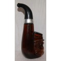 *REDUCED* Vintage Irish Leprechaun Tribute Brown Glass Bottle !!REDUCED!!