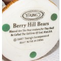 Young Incorporated Berry Hill Bears Figurine