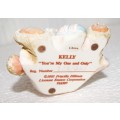 Cherished Teddies `Kelly` Figurine Reg No 3C6/442