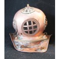 *REDUCED* Copper Model of Antique Diving Helmet