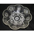 *REDUCED* Molded Glass Fruit Bowl