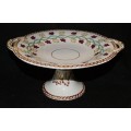 *REDUCED* Porcelain Pedestalled Dish with June 6th 1860 Registration Mark