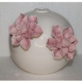 Spherical Ceramic Vase (Flea Bites to Petals)