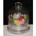 Glass Macaroon Bowl with Lid
