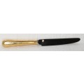 Palatina Starter Knife with Gold Plated Handle