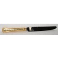 Fairfax Mains Knife with Gold Plated Handle