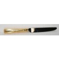 Fairfax Starter Knife with Gold Plated Handle